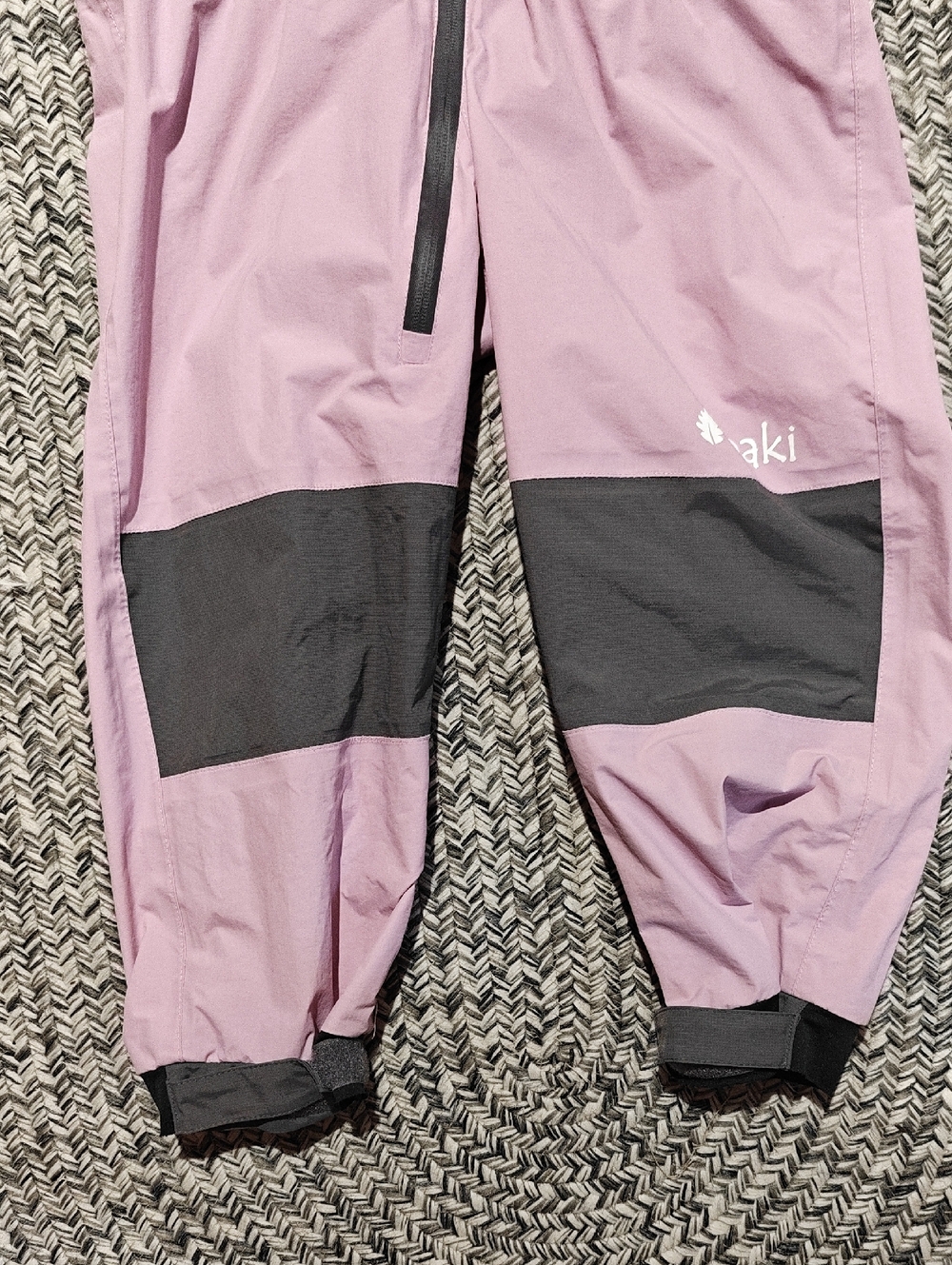 Oaki Oakiwear Kids lavender one piece rain/trail suit size 6/7 - Picture 5 of 9